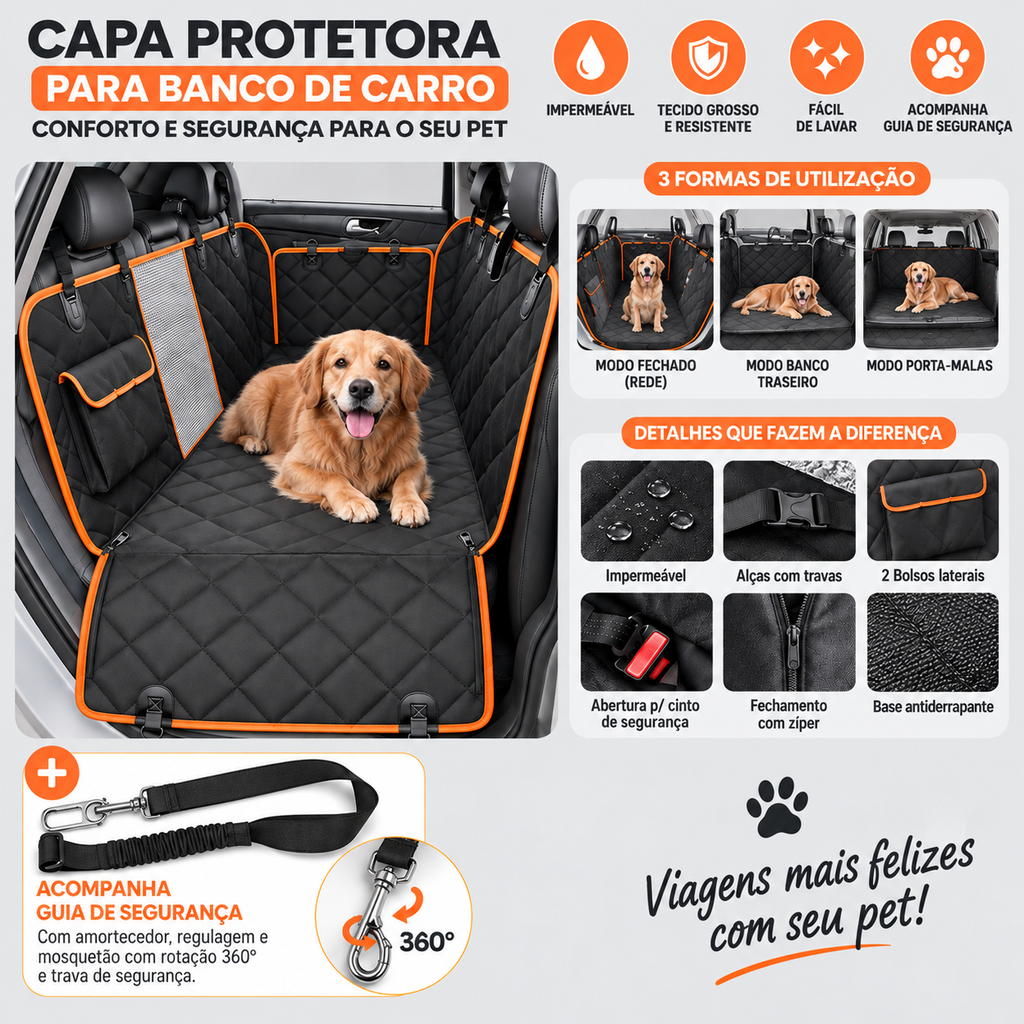 CAPA PROTETORA IMPERMEÁVEL