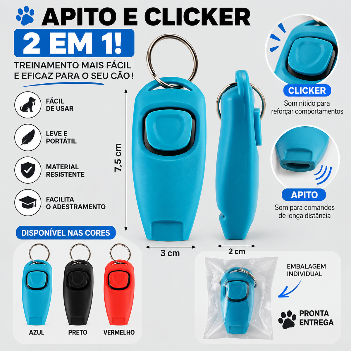 APITO + CLICKER 2 EM 1