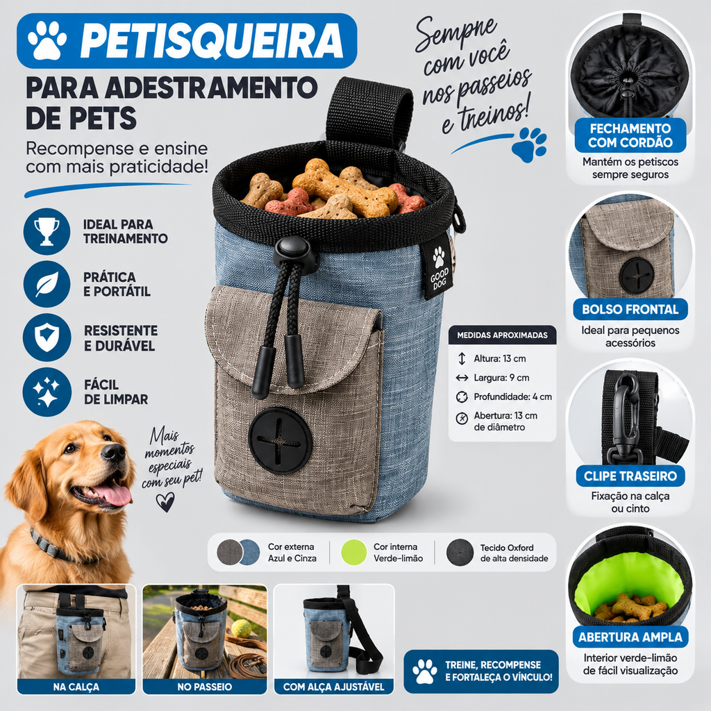 PETISQUEIRA PARA ADESTRAMENTO