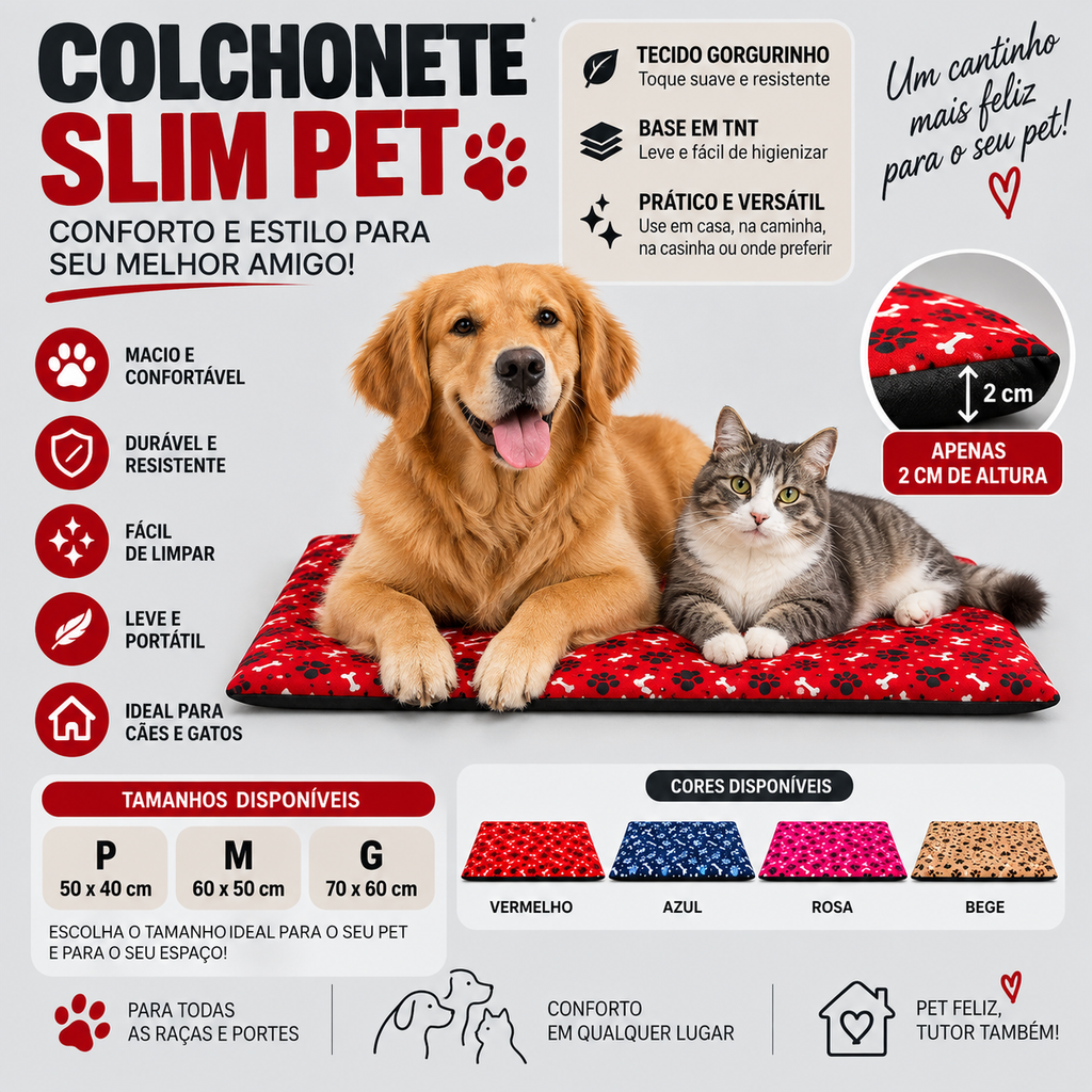CAMINHA COLCHONETE SLIM